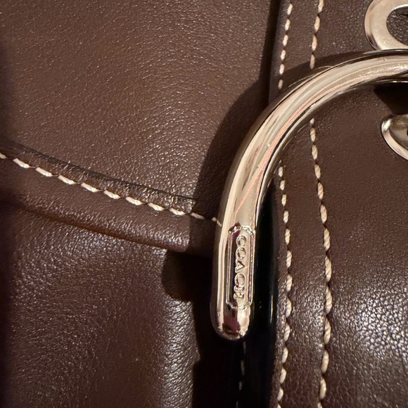 Vintage Coach soho leather shoulder bag brown - Picture 4 of 8